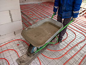 Floor Heat Concrete New Rockford ND1